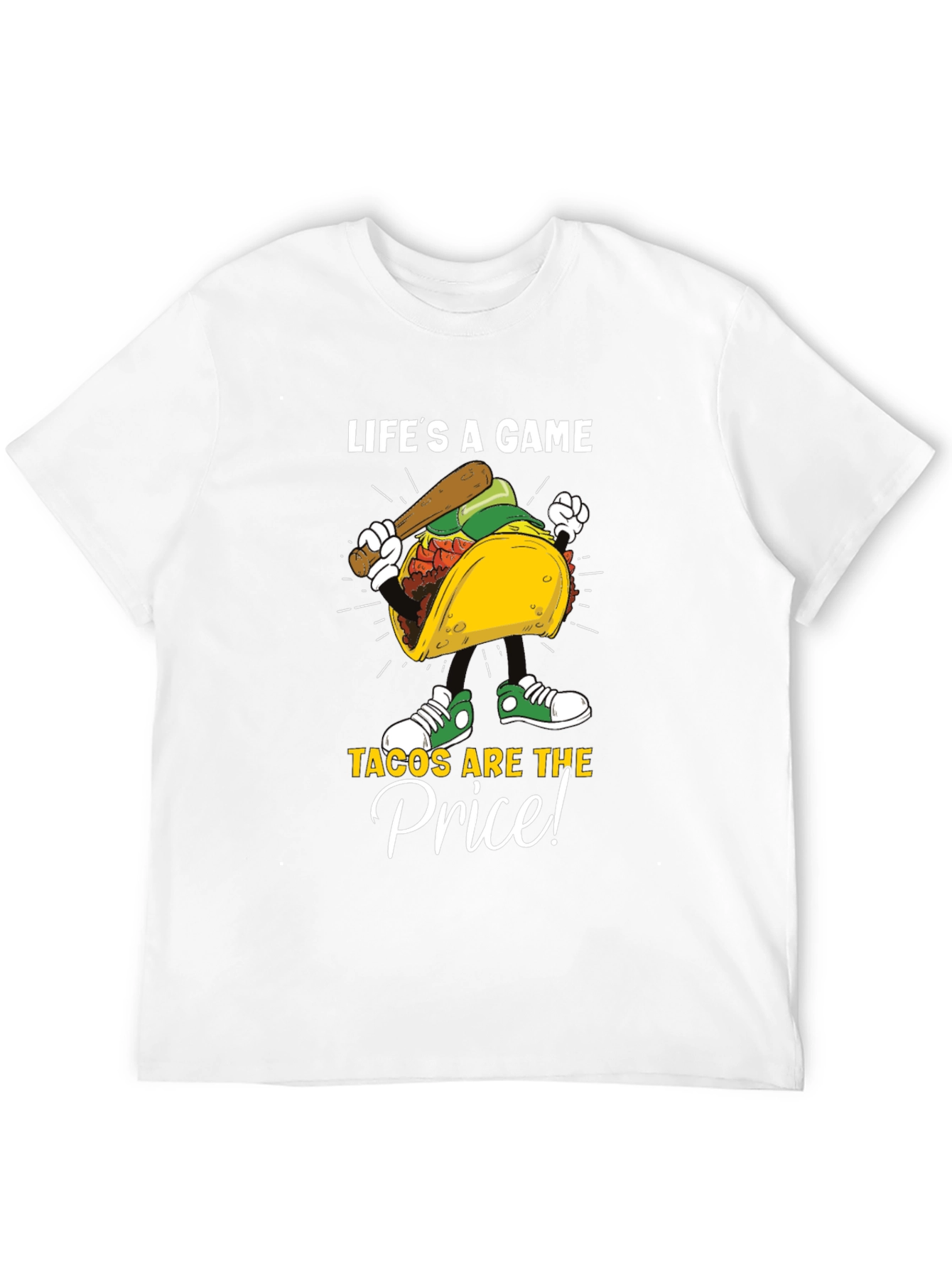 Lifes a Game Tacos Are the Price Graphic Tee