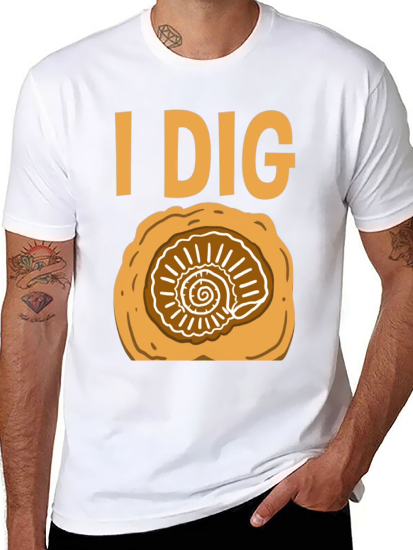 I Dig Fossil T-Shirt - Paleontology Gift