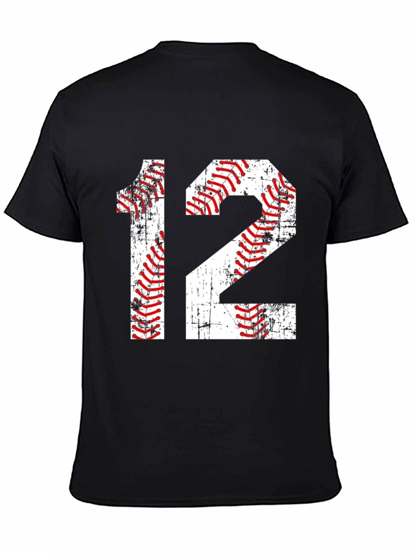 Baseball Number 12 T-Shirt