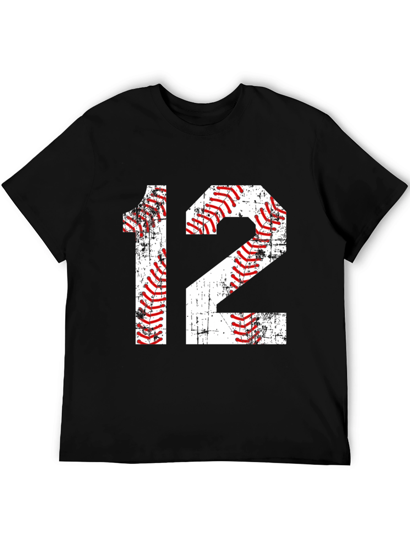 Baseball Number 12 T-Shirt