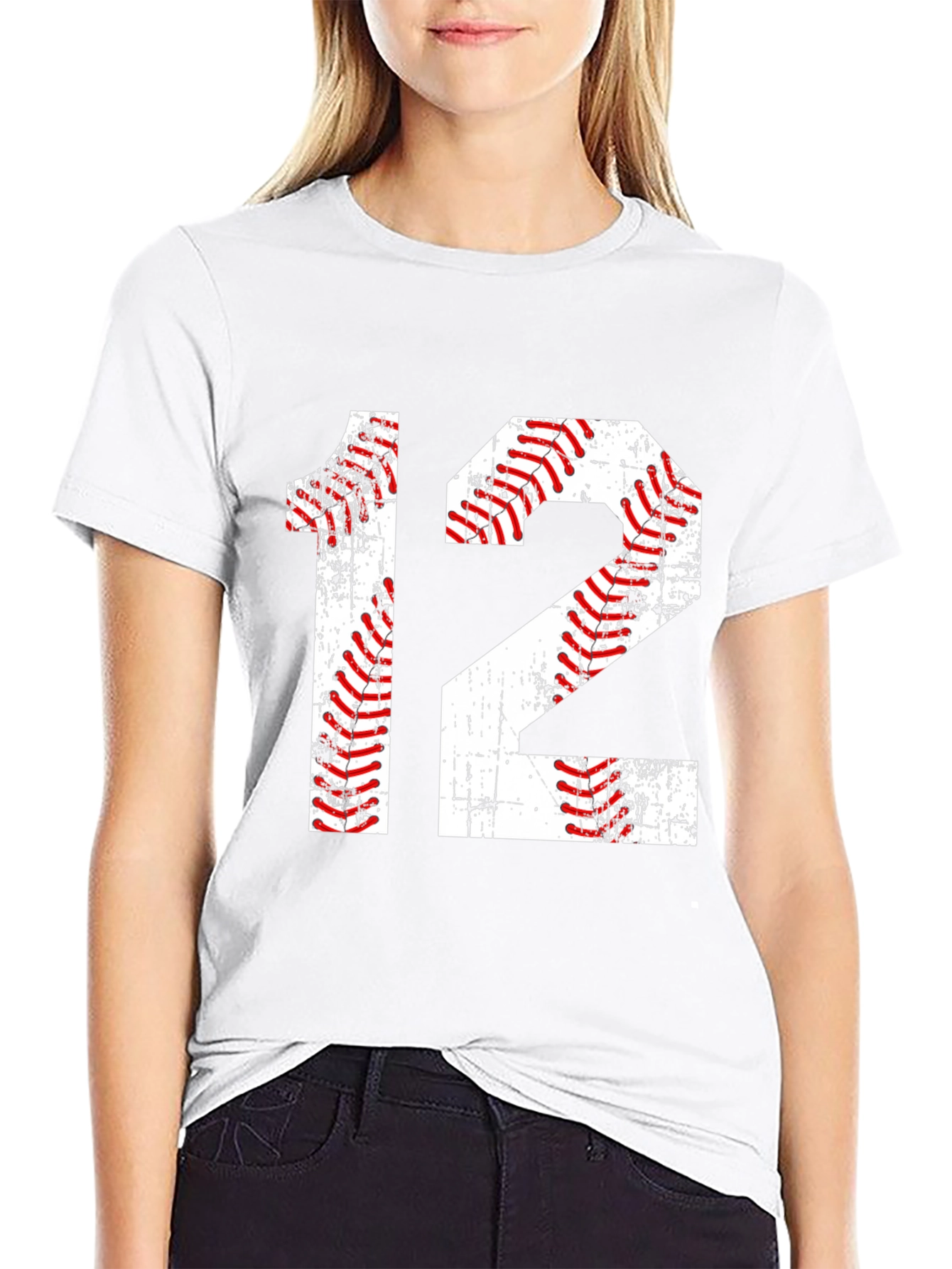 Baseball Number 12 T-Shirt