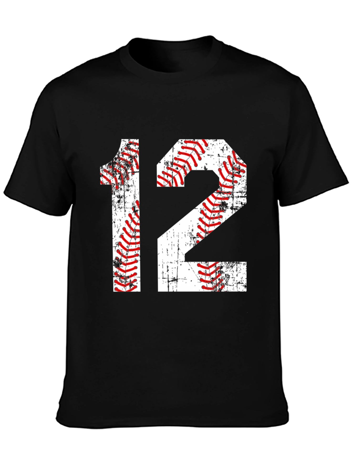 Baseball Number 12 T-Shirt