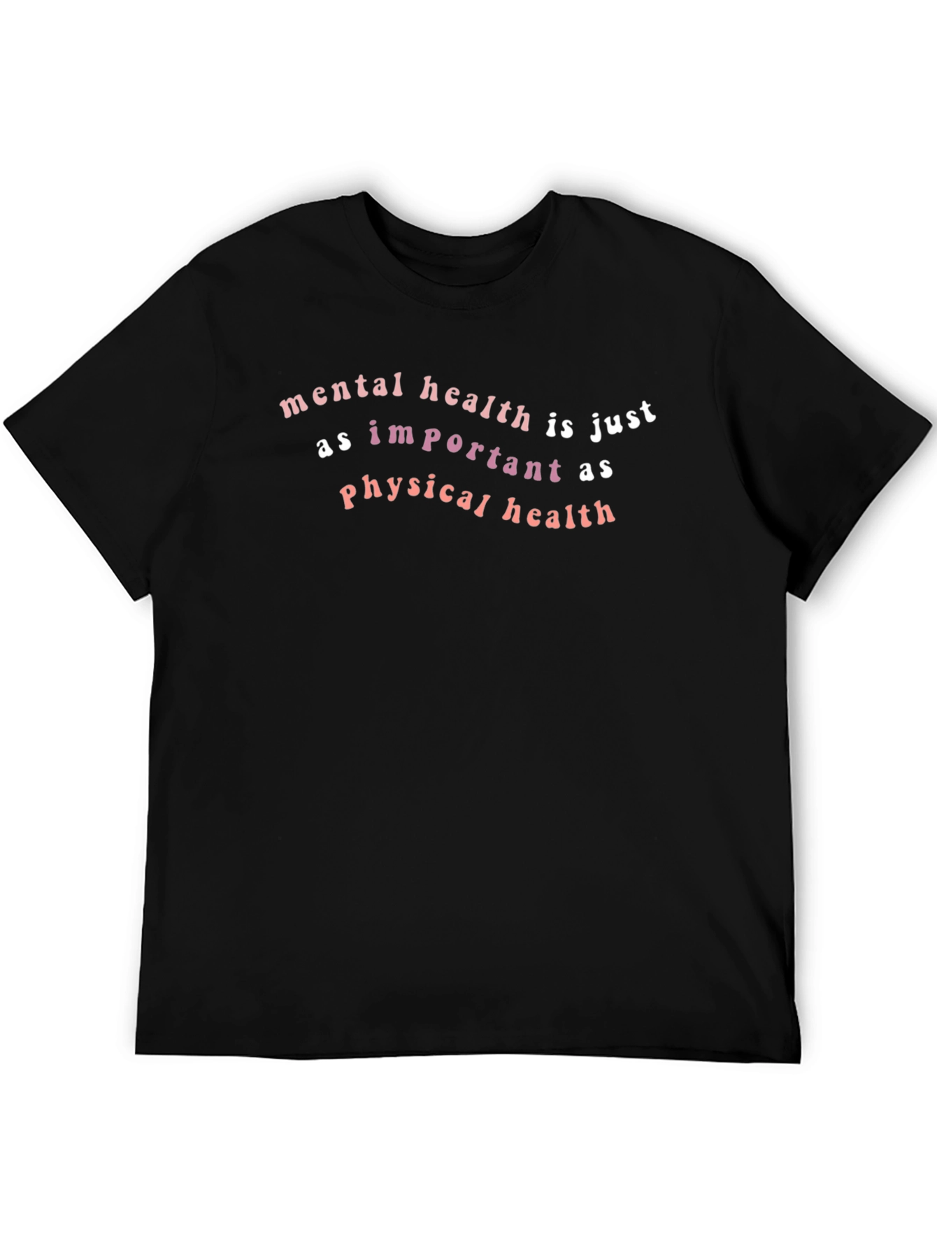 Mental Health Awareness T-Shirt - Black