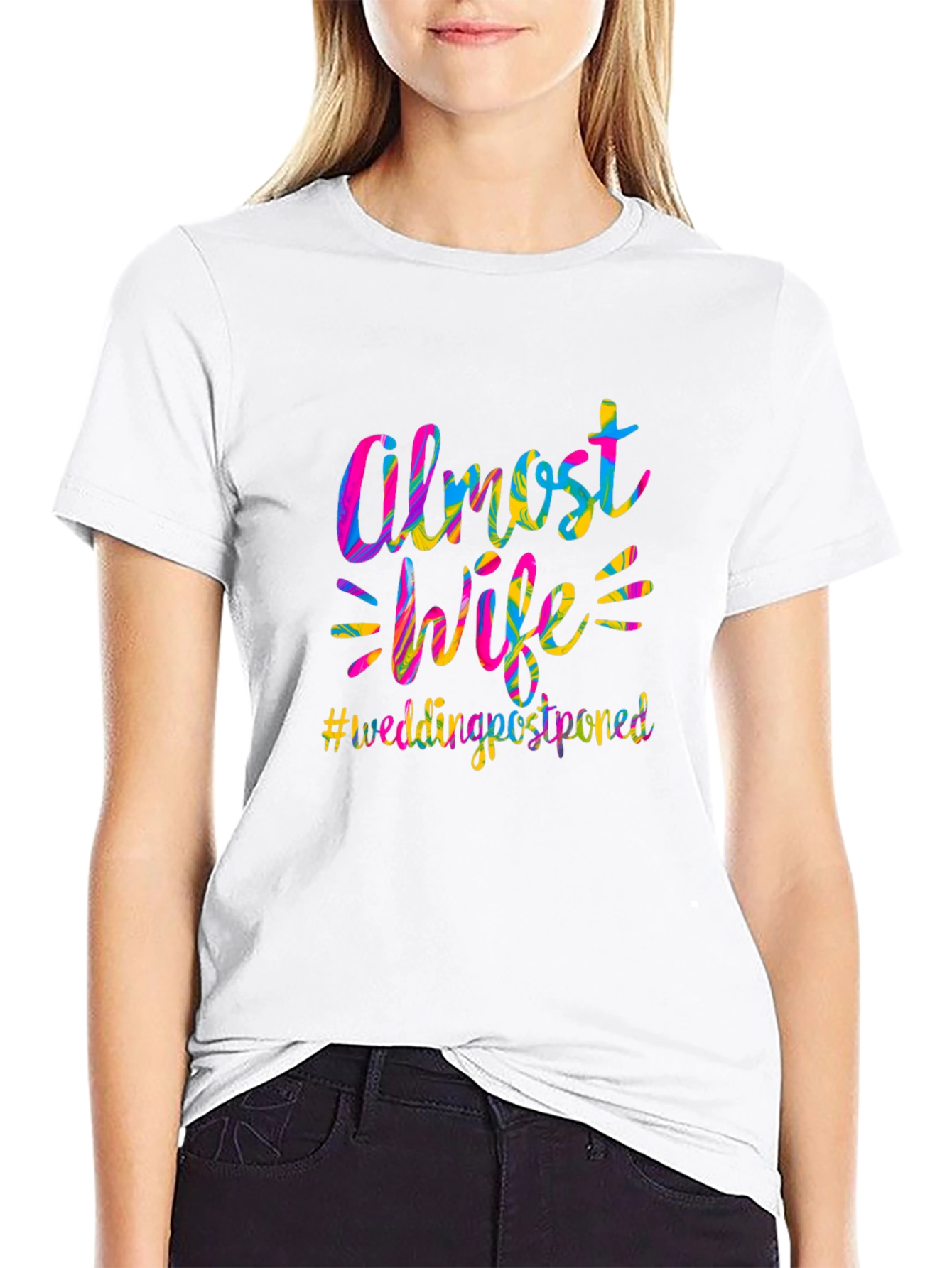 Almost Wife Wedding Postponed T-Shirt
