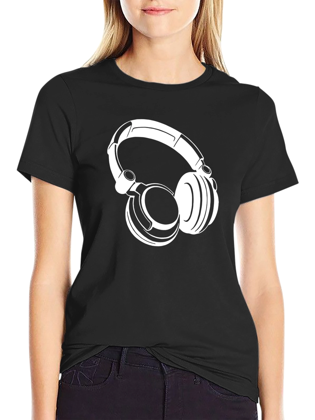 Headphone Graphic T-Shirt - Cool Music Lover Tee