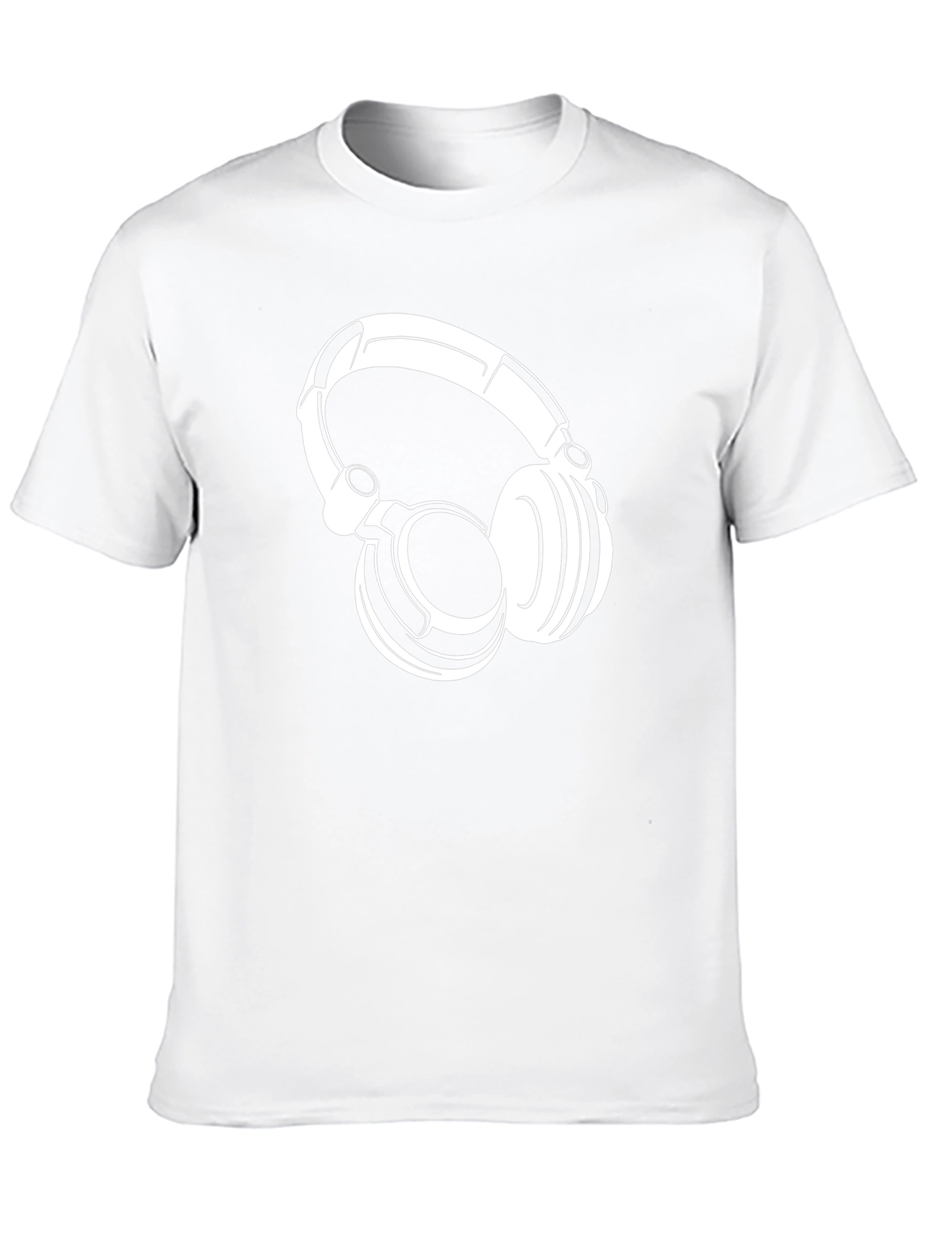 Headphone Graphic T-Shirt - Cool Music Lover Tee