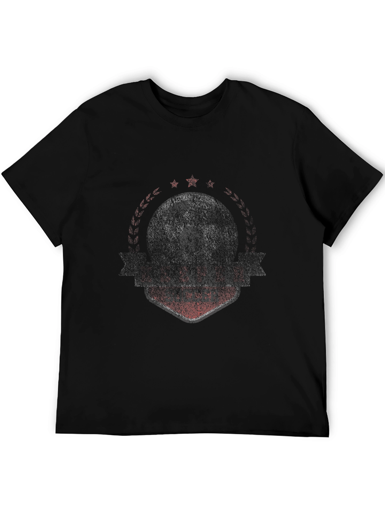 Distressed Soccer Graphic T-Shirt