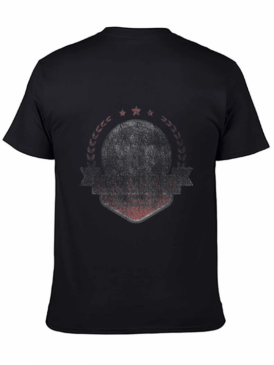 Distressed Soccer Graphic T-Shirt