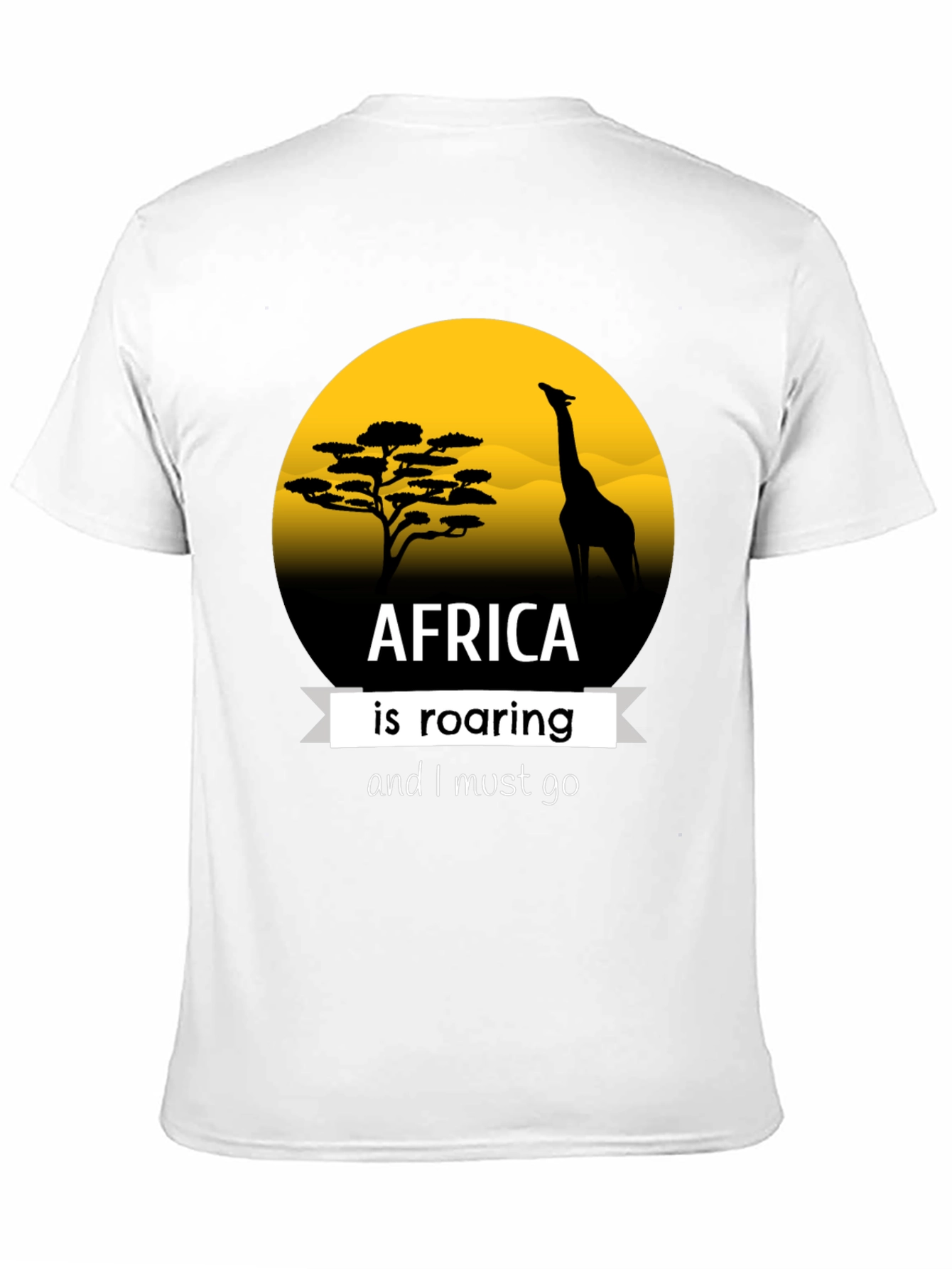 Africa Roaring Graphic T-Shirt
