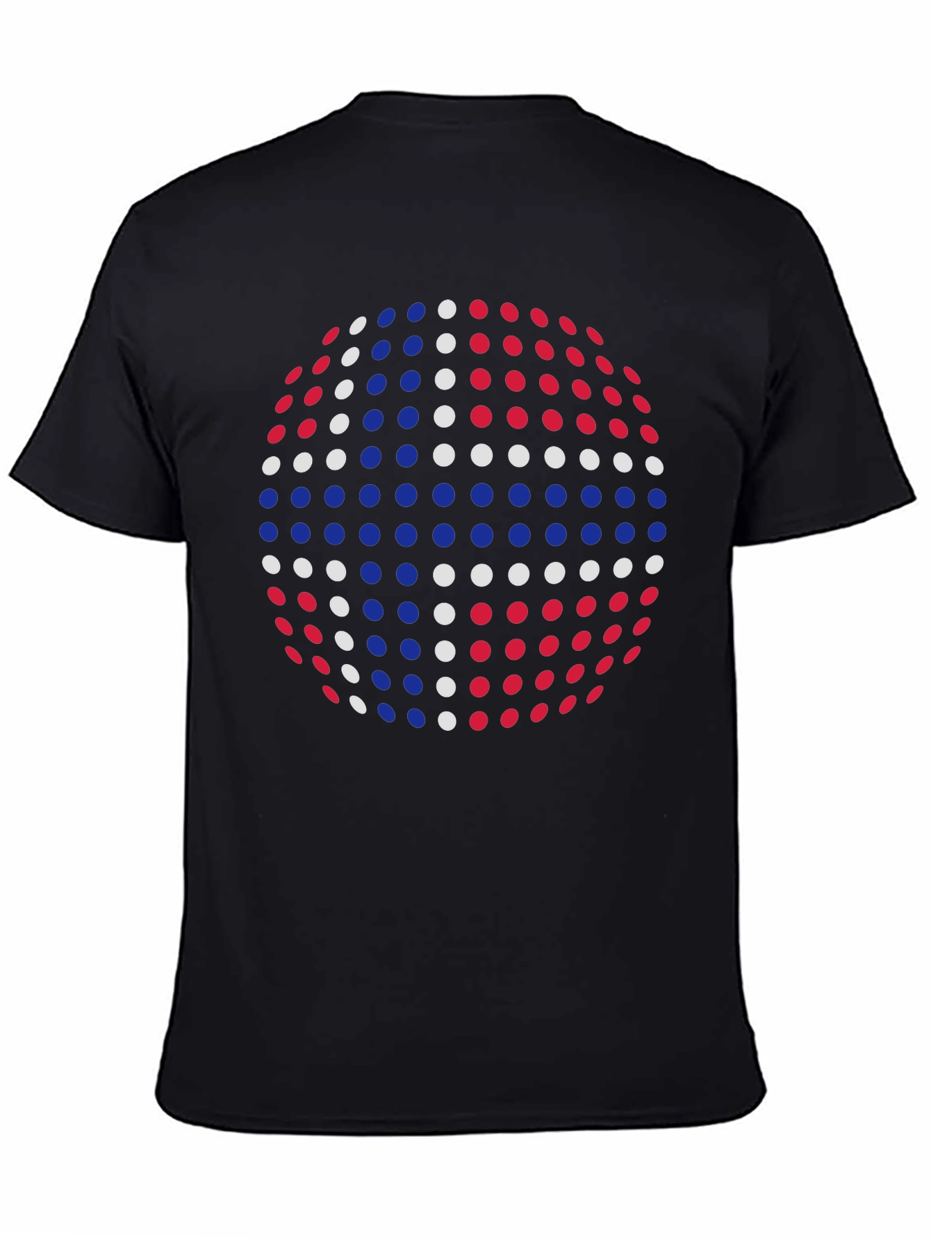 Retro Dot Sphere Graphic T-Shirt