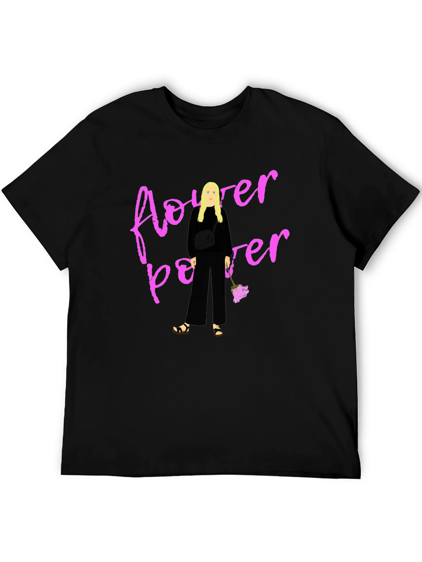 Flower Power Graphic Tee - Stylish Streetwear