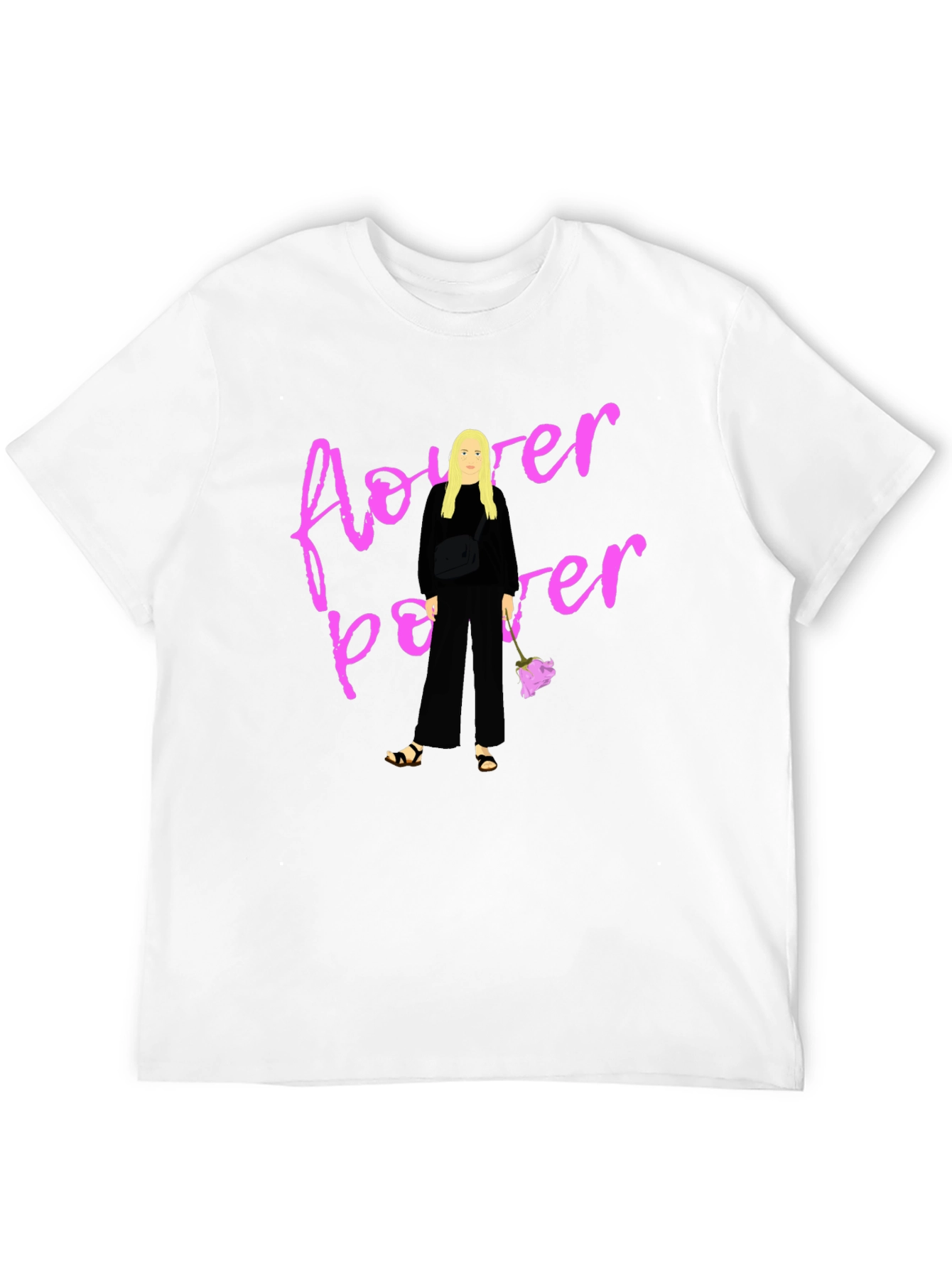Flower Power Graphic Tee - Stylish Streetwear