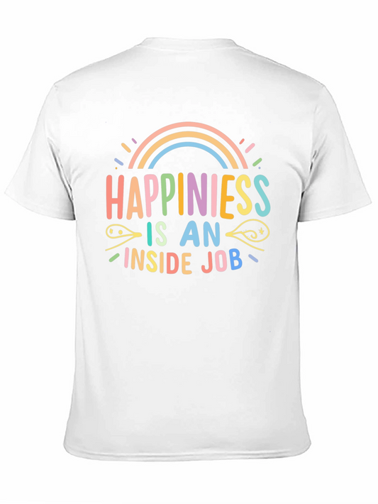Happiness Inside Job Graphic Tee