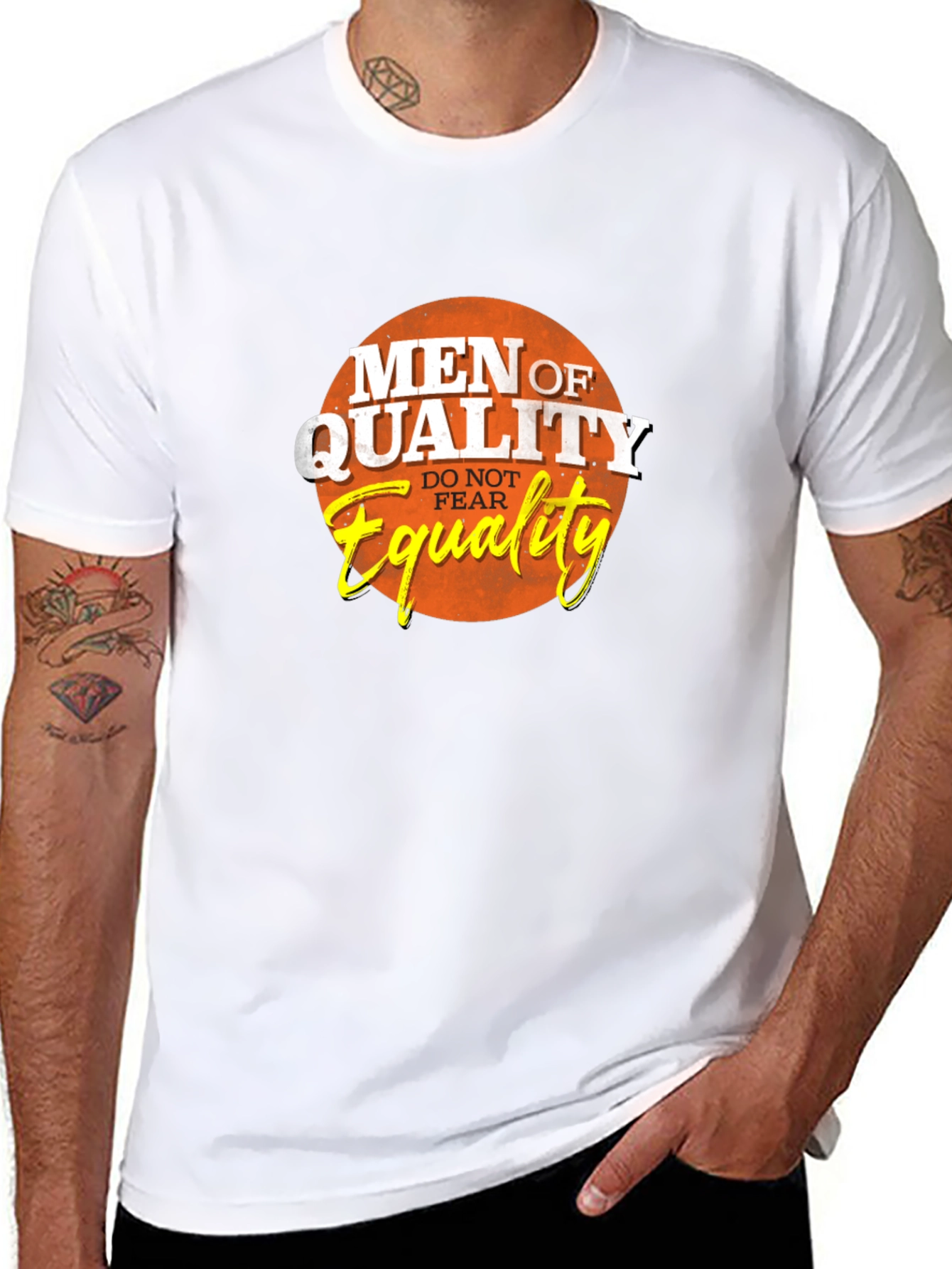 Men of Quality T-Shirt - Equality Design