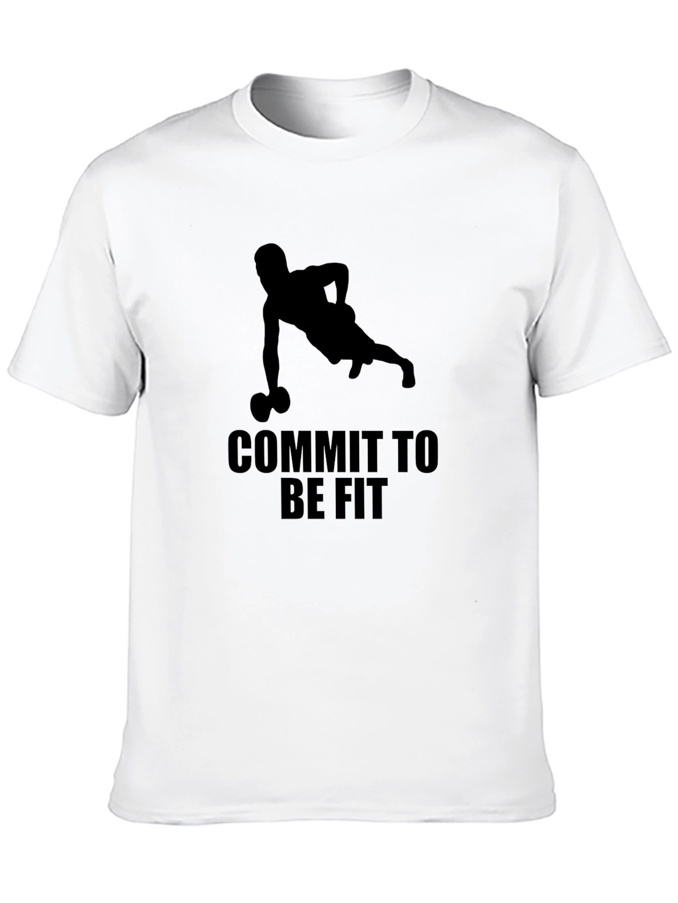 Commit to Be Fit - Mens Graphic Tee