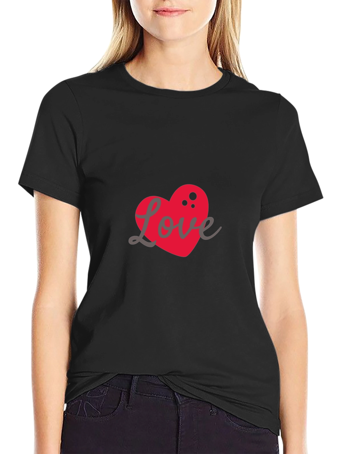 Love Bowling Black T-Shirt