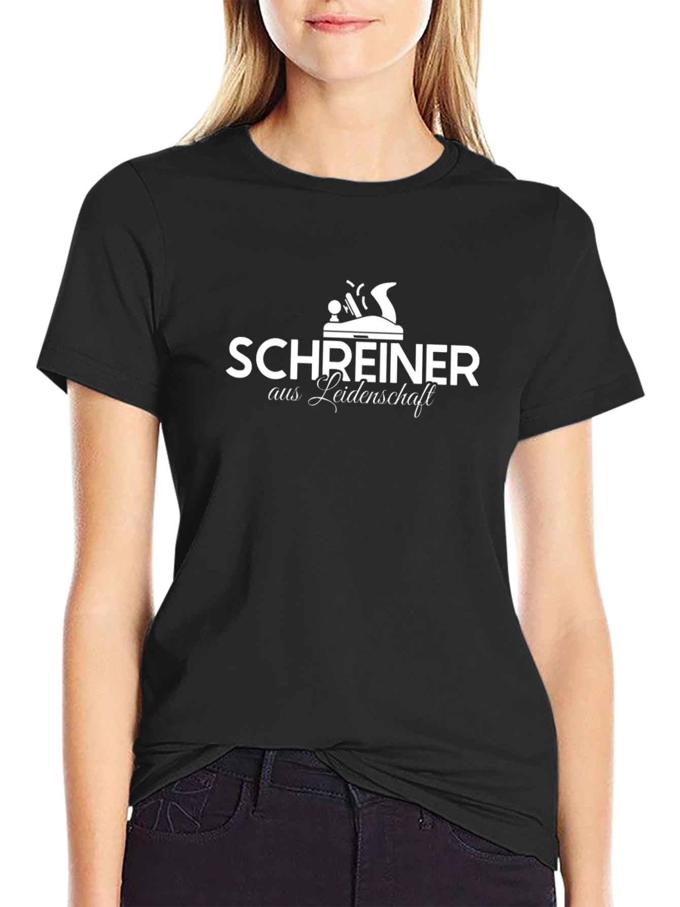 Black Carpenter T-Shirt - Schreiner aus Leidenschaft