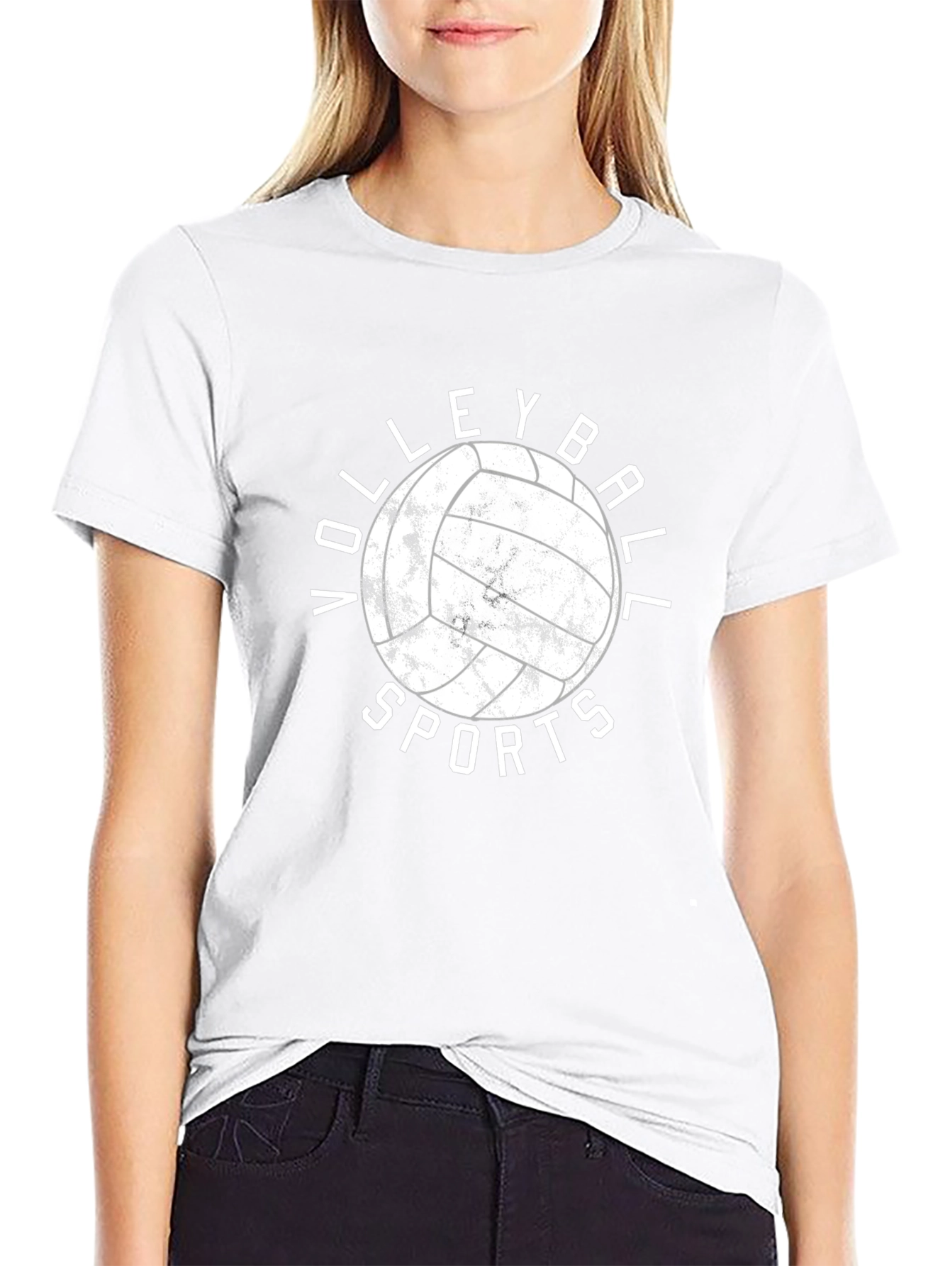 Volleyball Sports Graphic T-Shirt