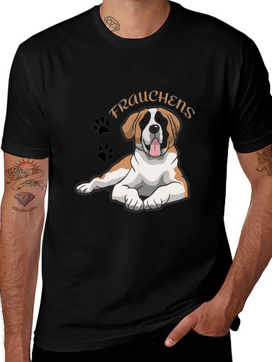 Dog Mom T-Shirt: St. Bernard Frauchens