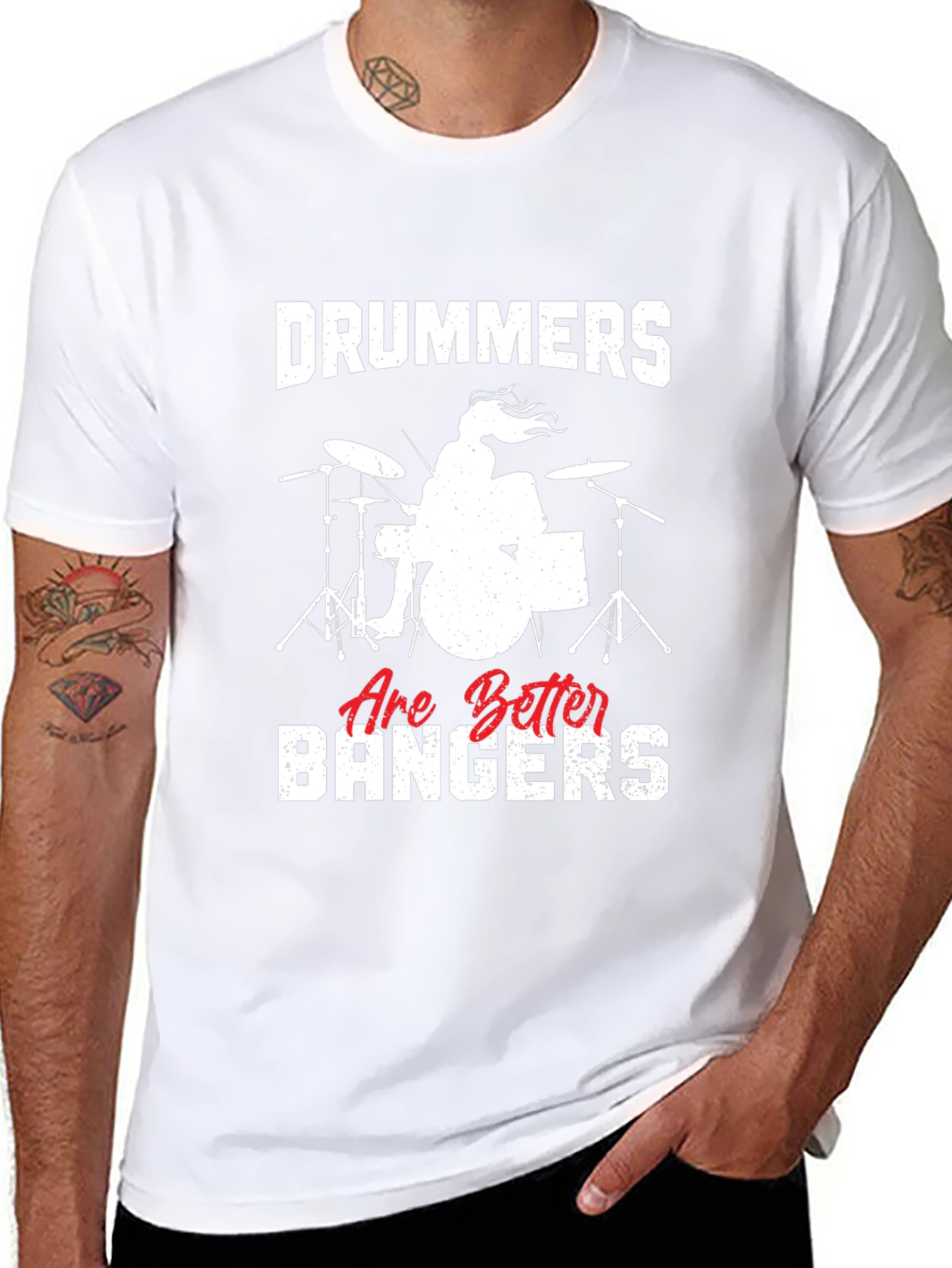 Drummers Are Better Bangers T-Shirt
