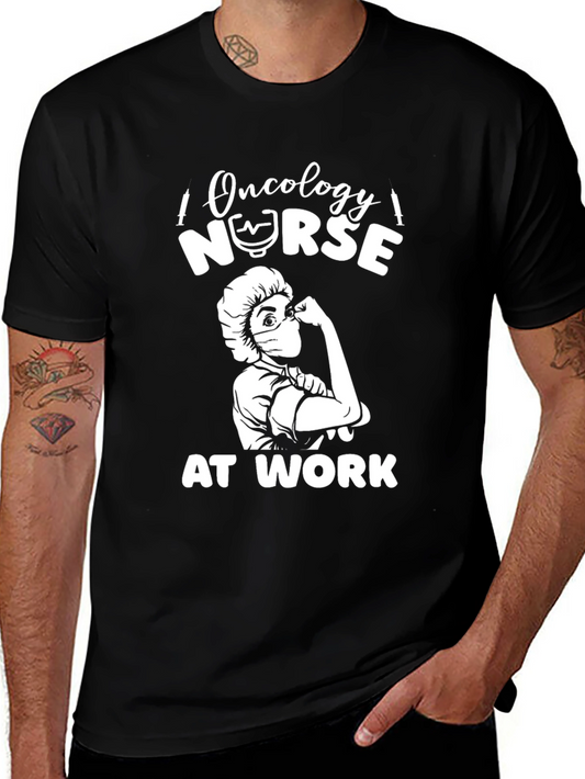 Oncology Nurse At Work T-Shirt