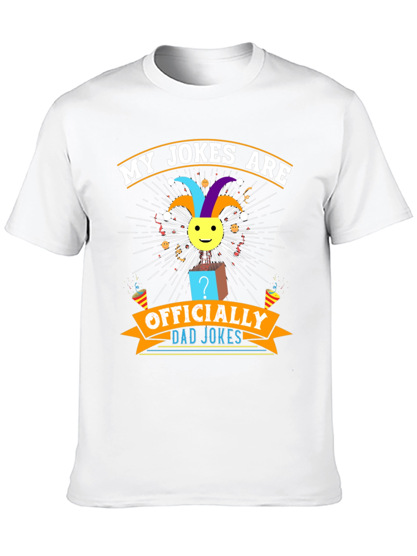 Officially Dad Jokes T-Shirt - Funny Humor Tee