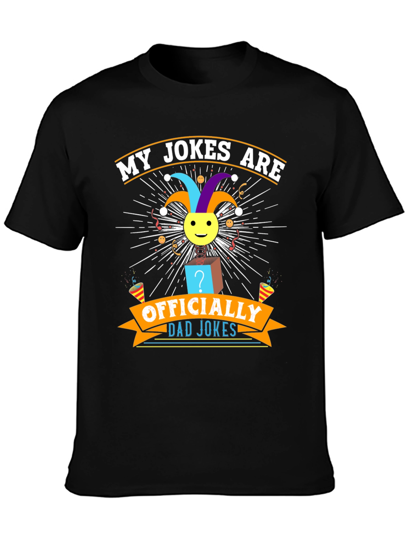 Officially Dad Jokes T-Shirt - Funny Humor Tee