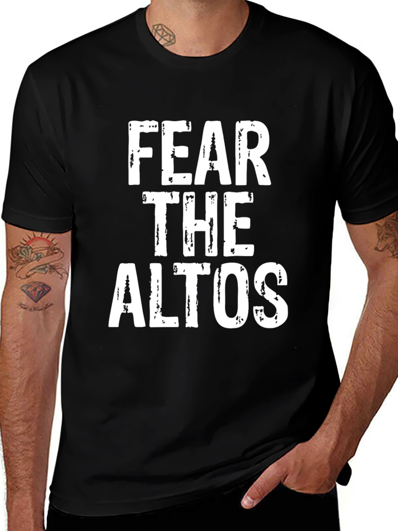 Fear The Altos T-Shirt - Novelty Graphic Tee