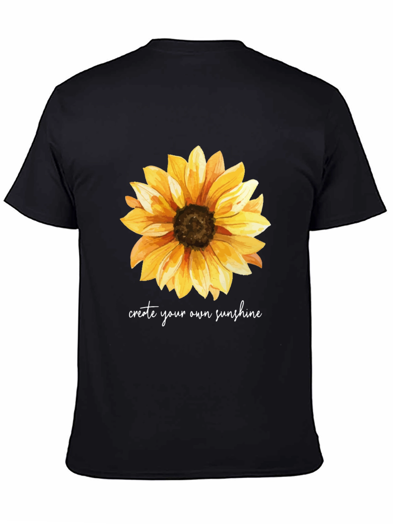 Sunflower Graphic T-Shirt - Create Your Own Sunshine