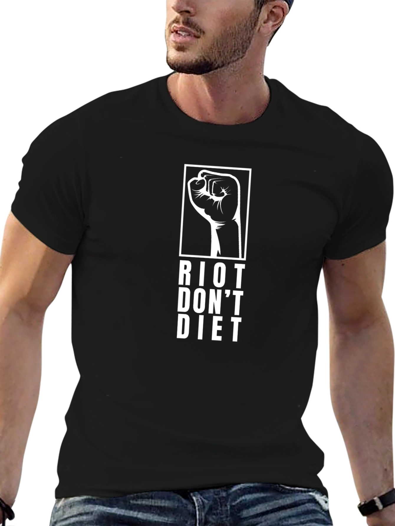 Riot Dont Diet Graphic Tee
