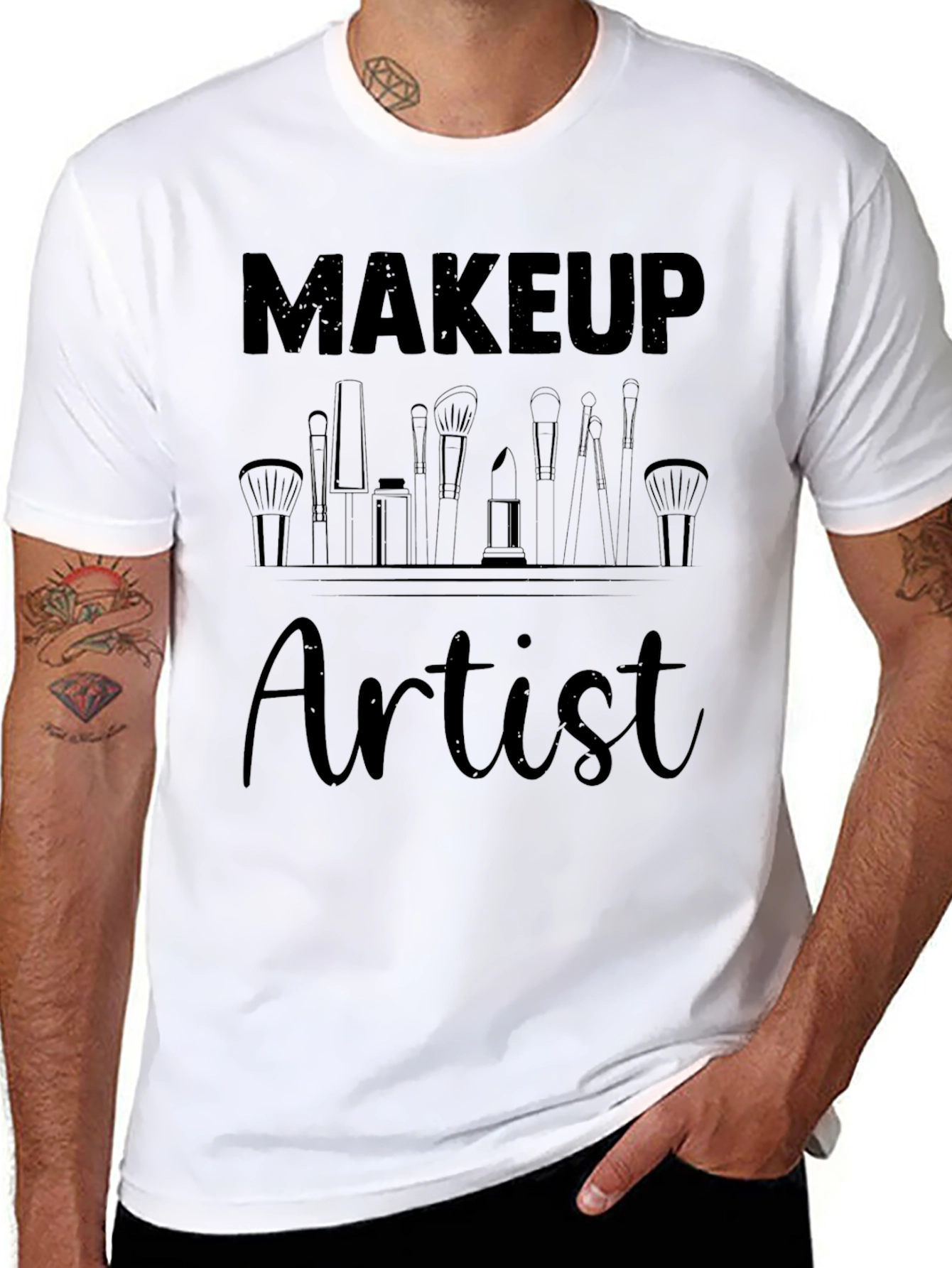 Makeup Artist T-Shirt - Black