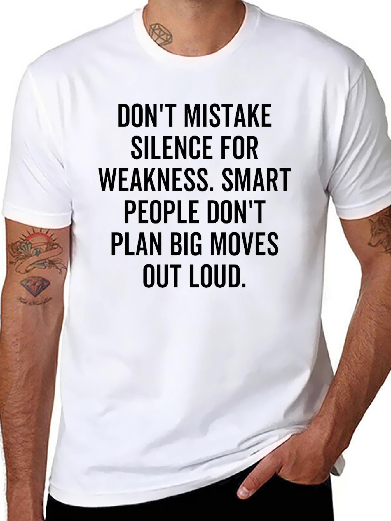 Silence is Strength Tee - Smart People Shirt