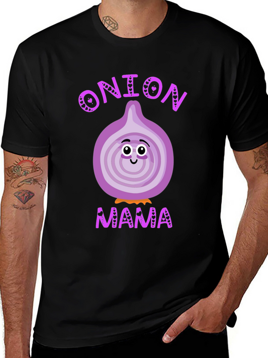 Onion Mama T-Shirt Funny Foodie Tee