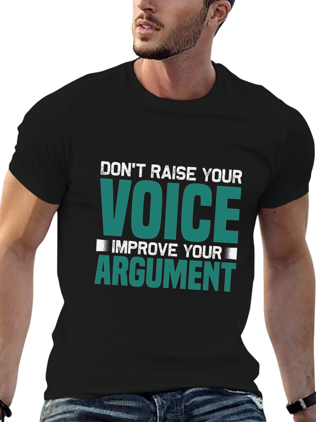 Dont Raise Your Voice Graphic Tee