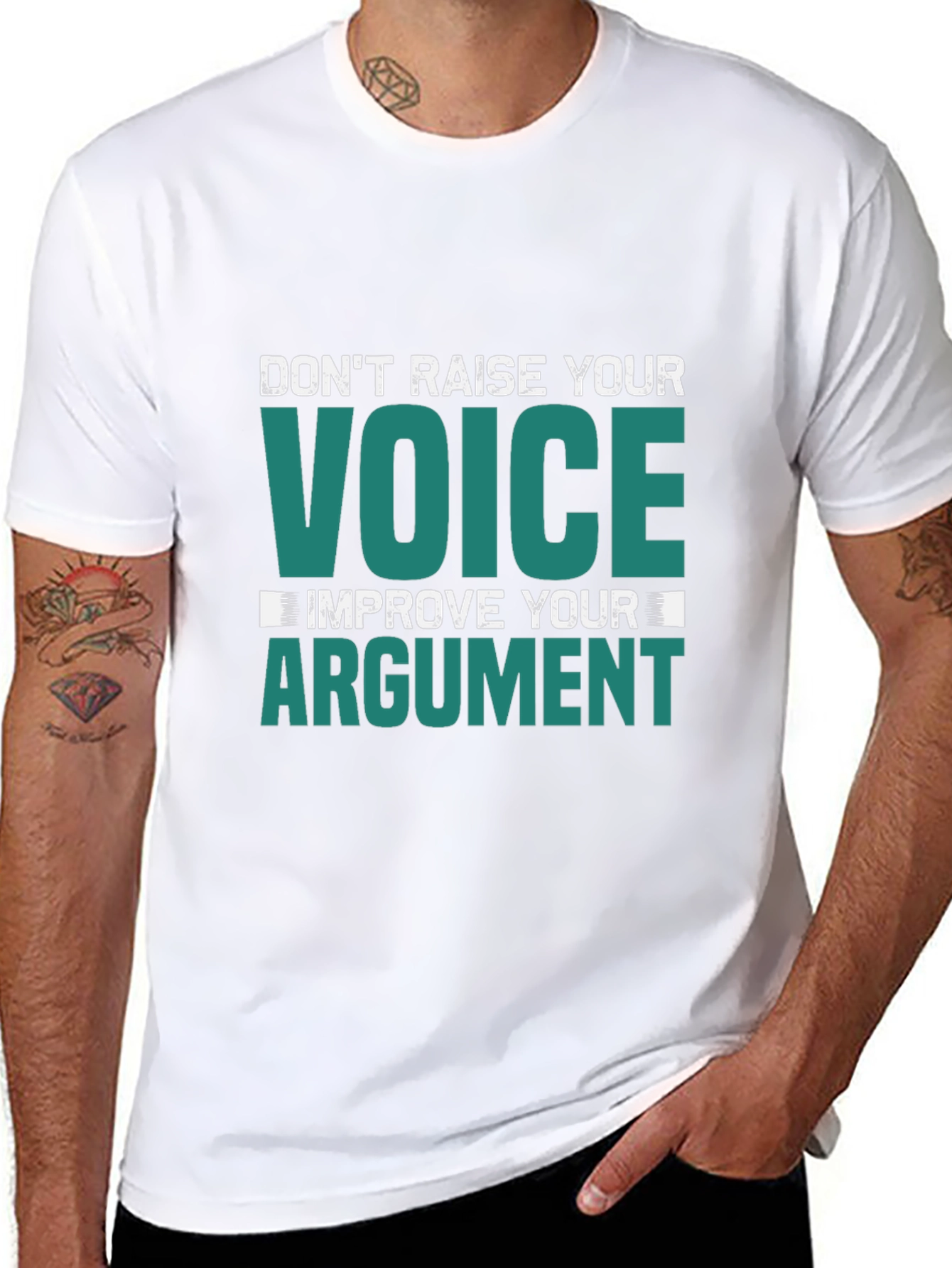 Dont Raise Your Voice Graphic Tee