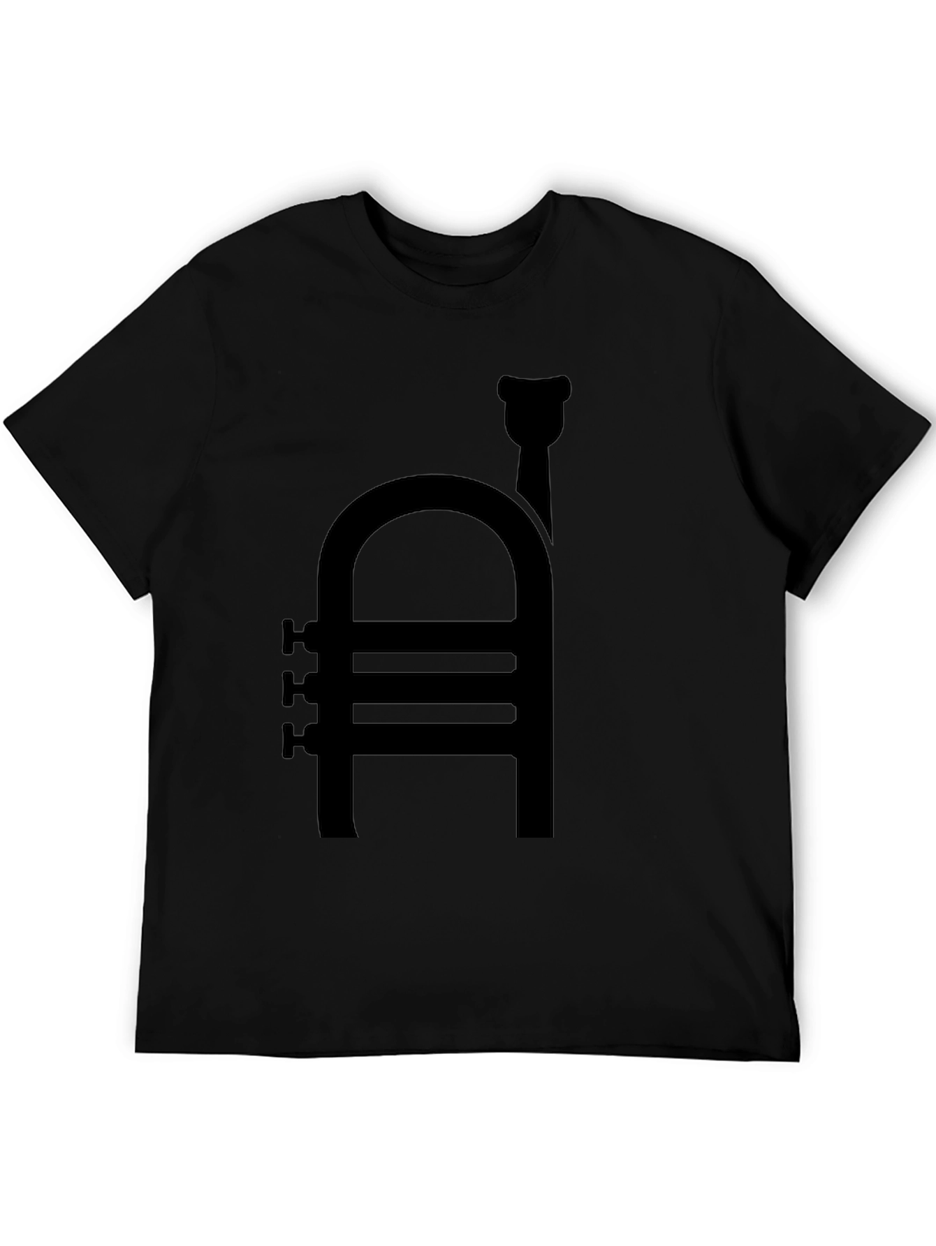 Trumpet Graphic T-Shirt - Music Lover Tee
