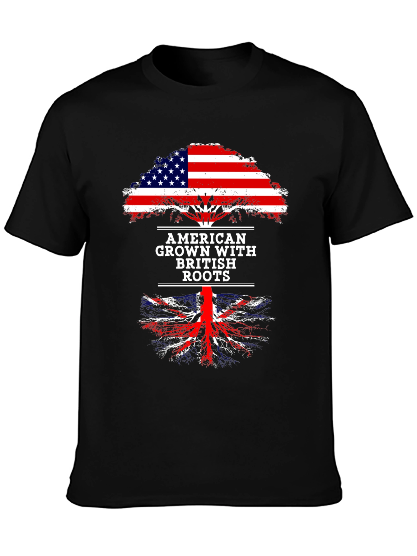 American Grown with British Roots Graphic Tee