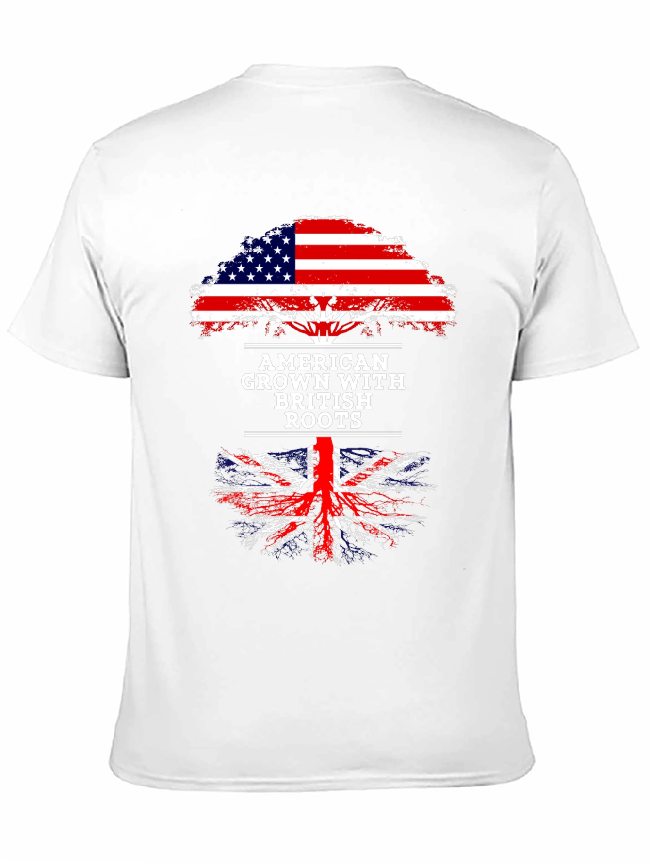 American Grown with British Roots Graphic Tee