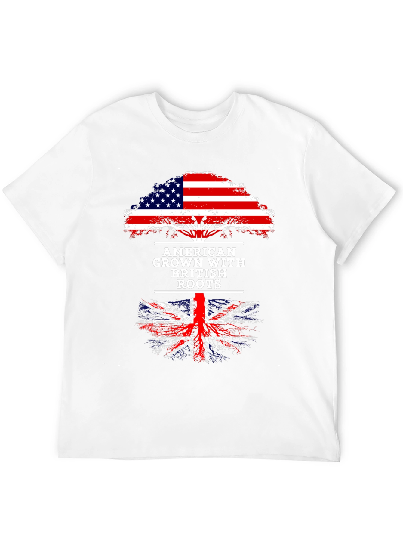 American Grown with British Roots Graphic Tee