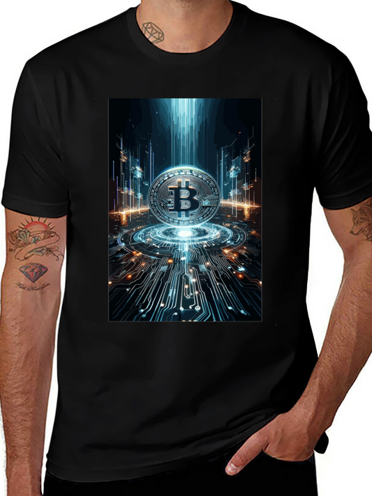 Bitcoin Tech Circuit T-Shirt