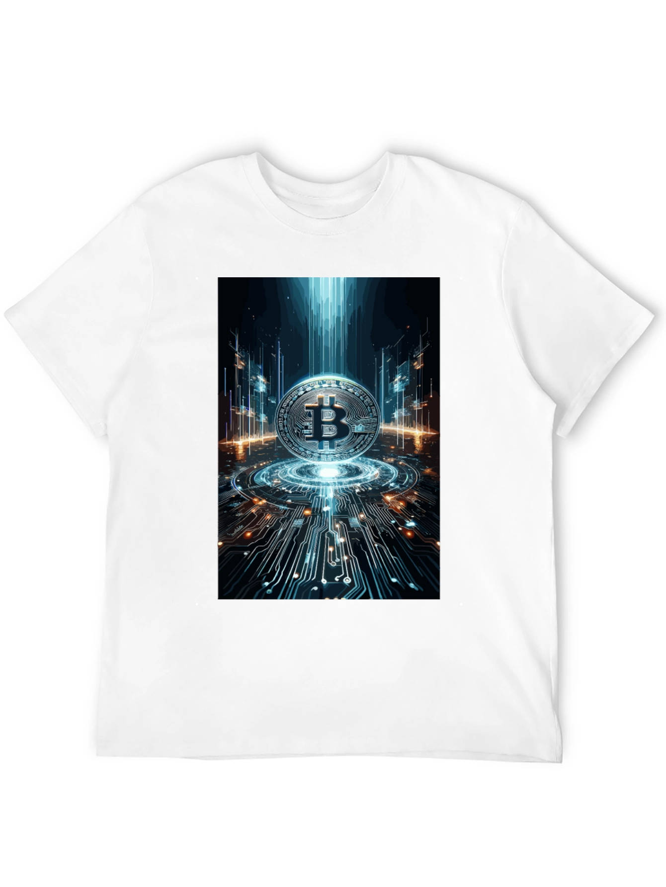 Bitcoin Tech Circuit T-Shirt