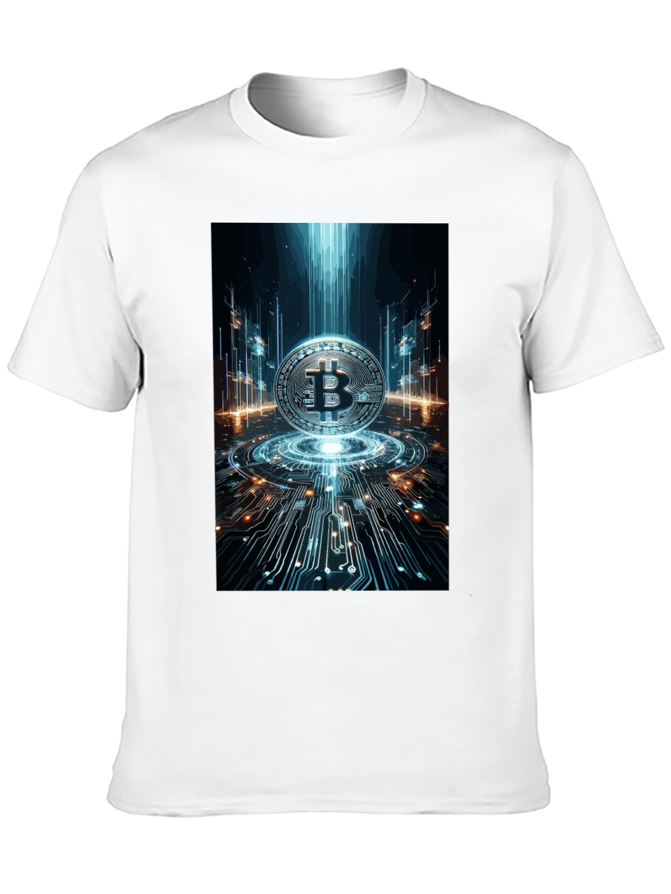 Bitcoin Tech Circuit T-Shirt