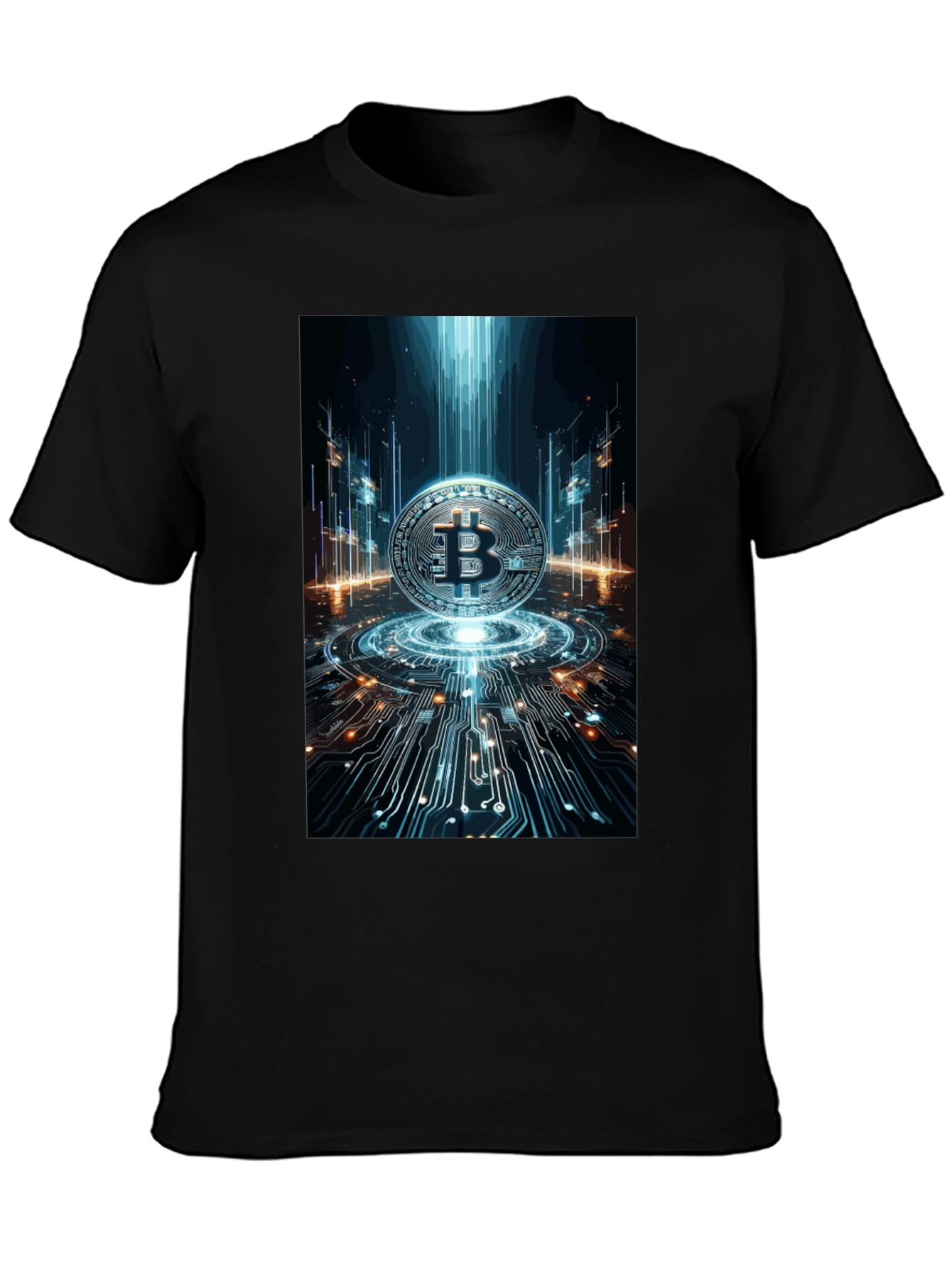Bitcoin Tech Circuit T-Shirt
