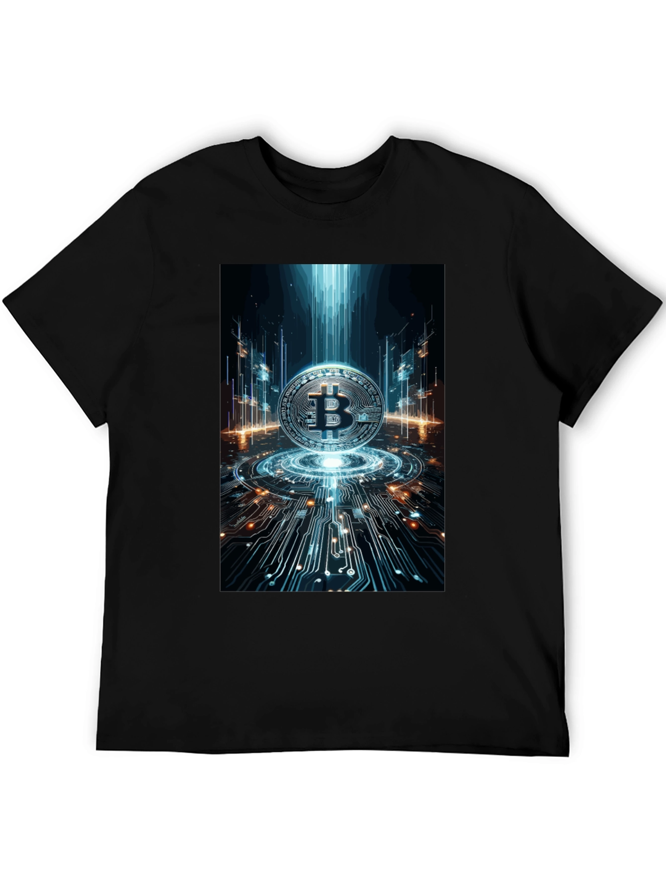Bitcoin Tech Circuit T-Shirt
