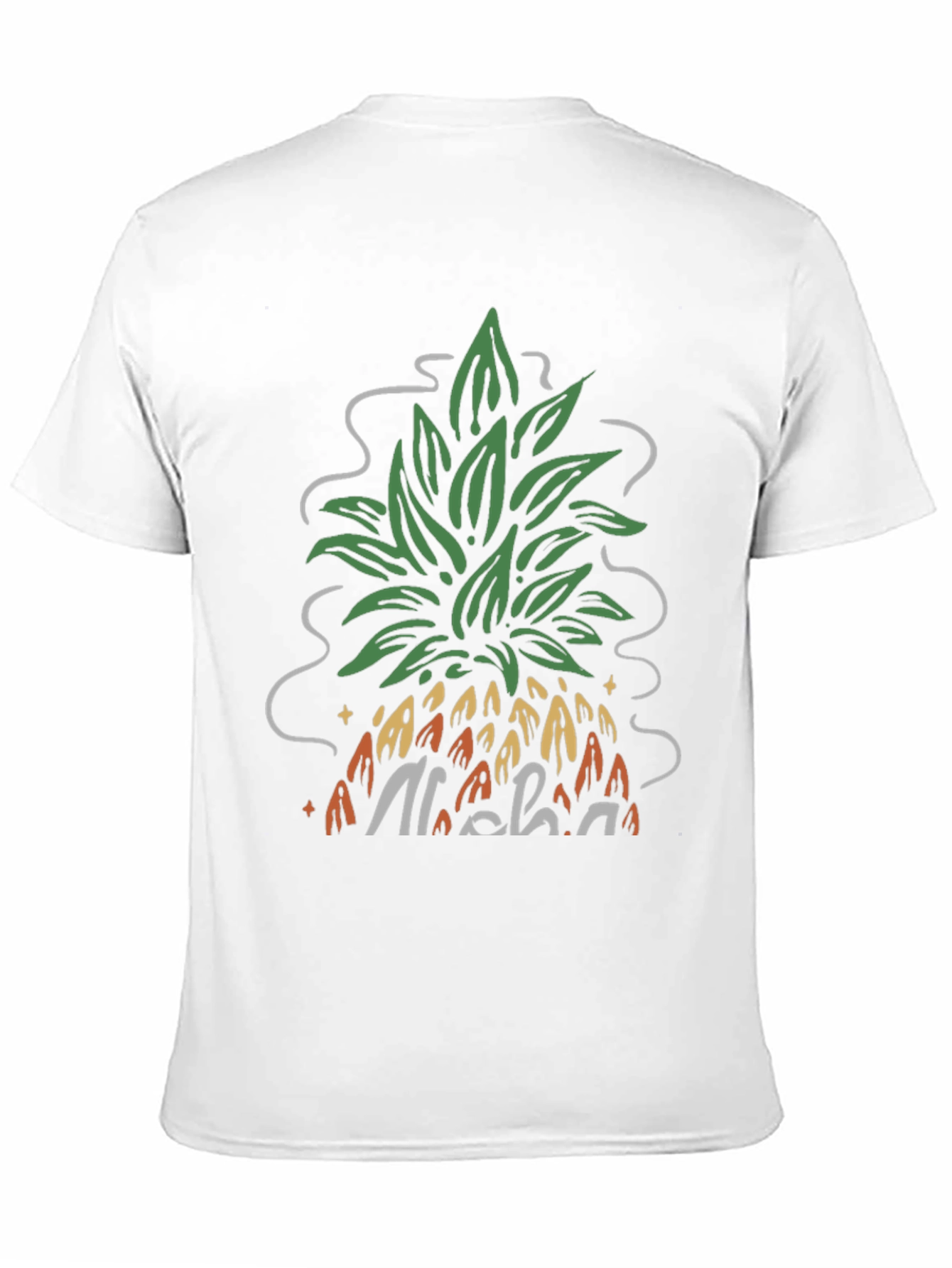Aloha Pineapple Graphic Tee - Casual Comfort