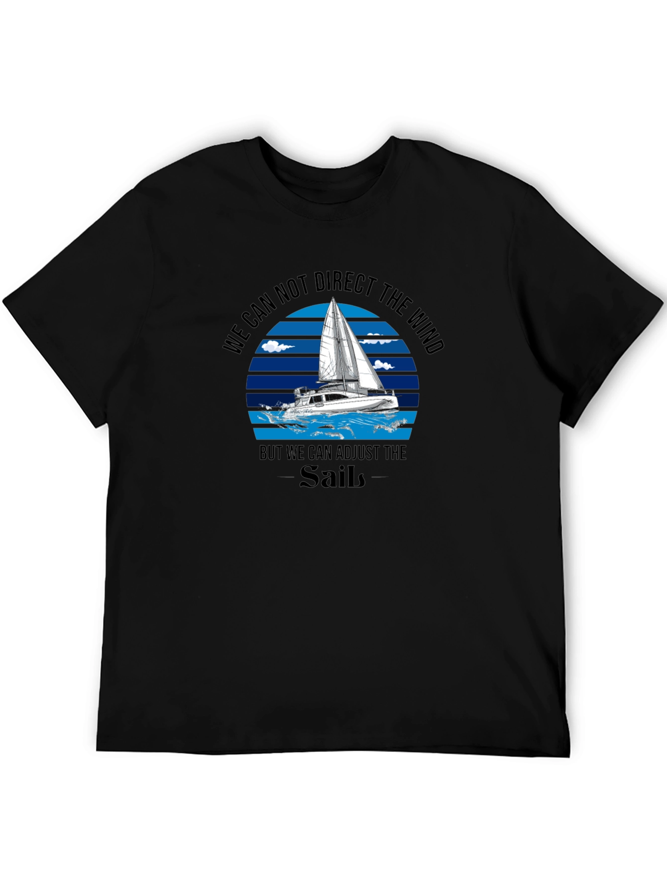 Sailboat Graphic T-Shirt - Adjust the Sails