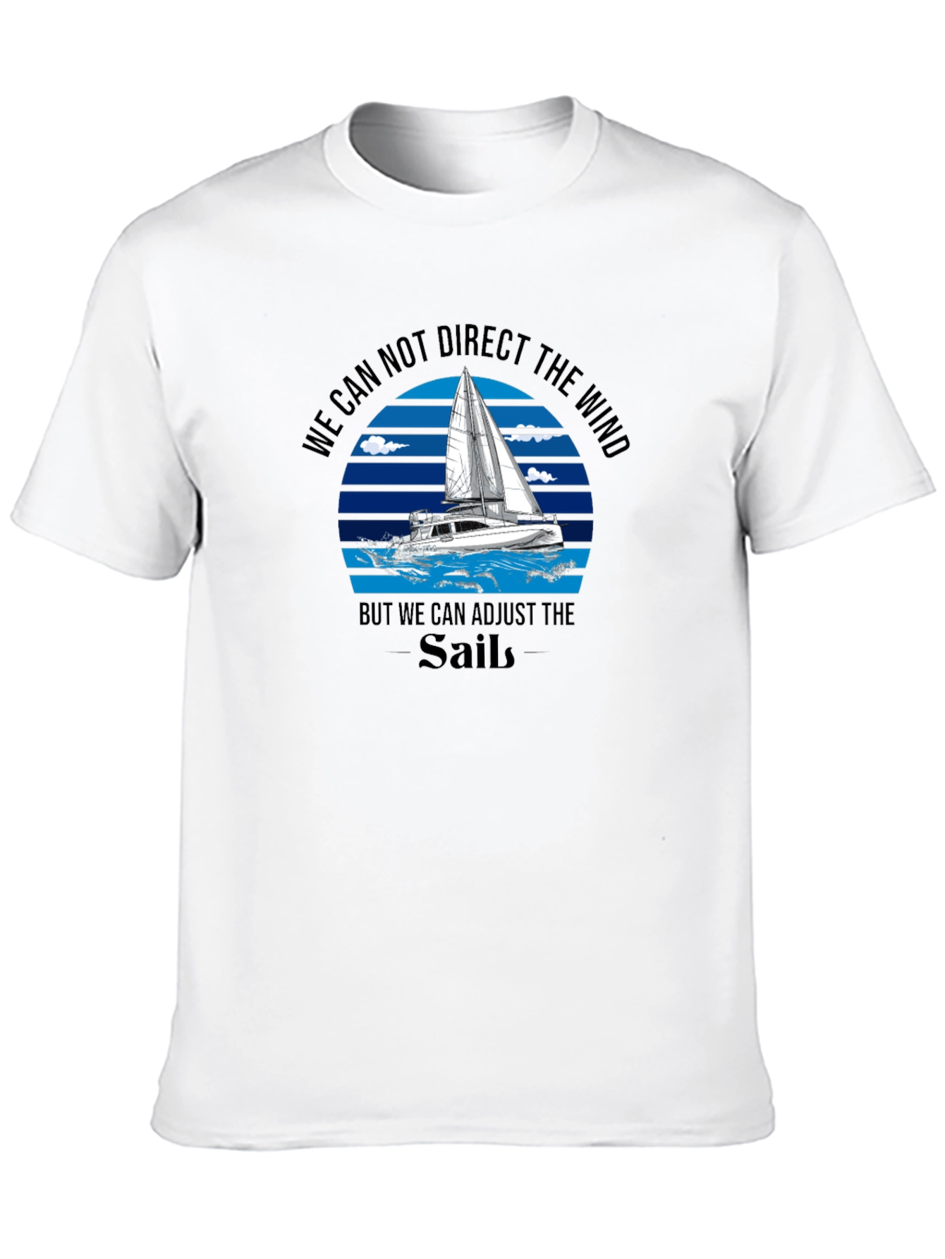 Sailboat Graphic T-Shirt - Adjust the Sails