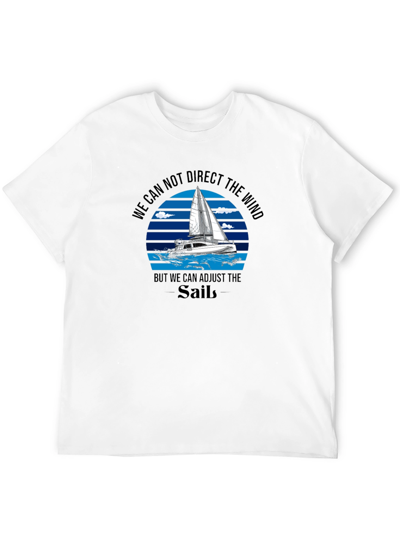 Sailboat Graphic T-Shirt - Adjust the Sails