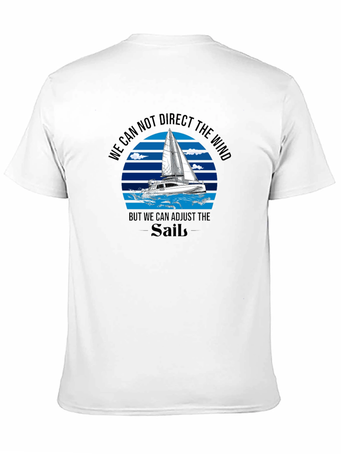 Sailboat Graphic T-Shirt - Adjust the Sails