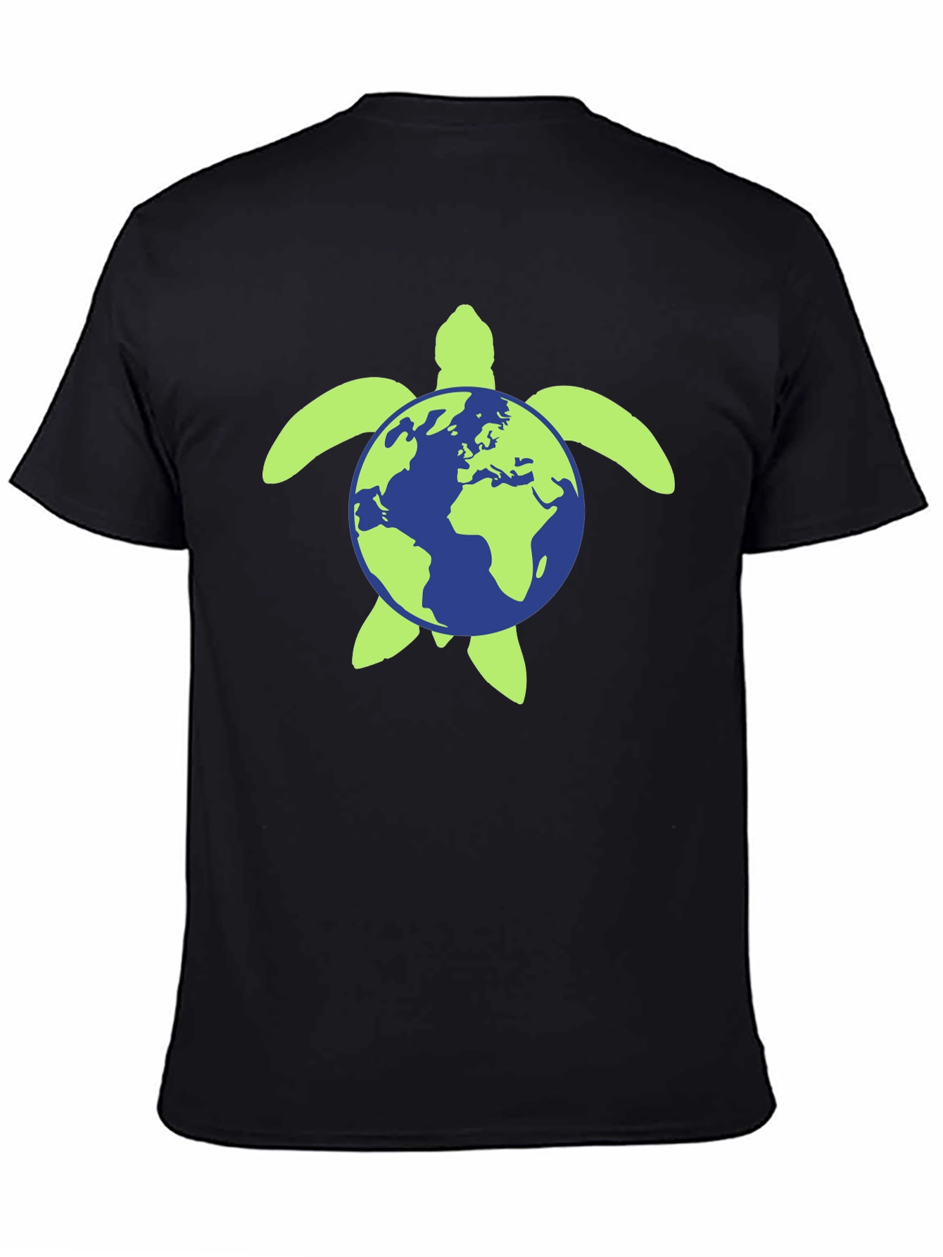 Earth Turtle Graphic Tee - Save the Planet!